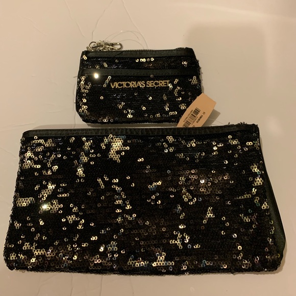 Victoria's Secret Handbags - Victoria secret beaded clutch with coin purse